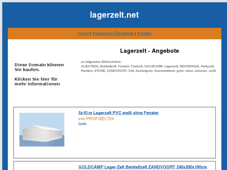 www.lagerzelt.net