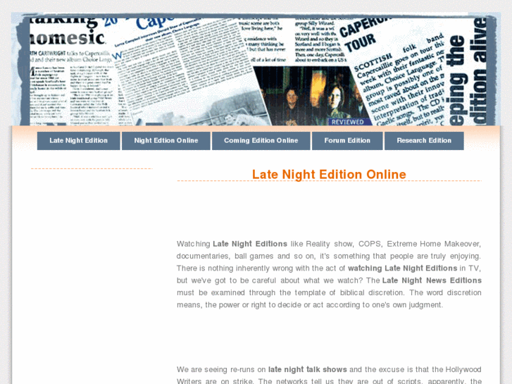 www.latenightedition.com