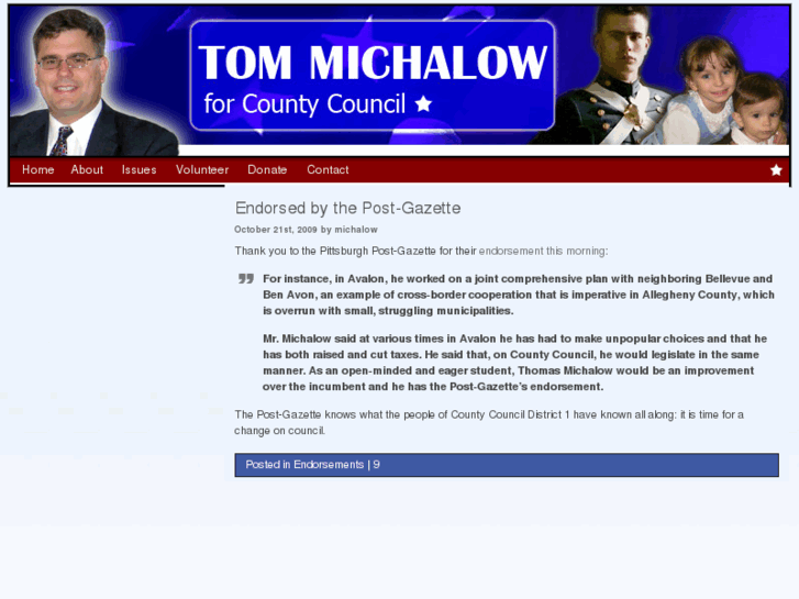 www.michalowforcountycouncil.com