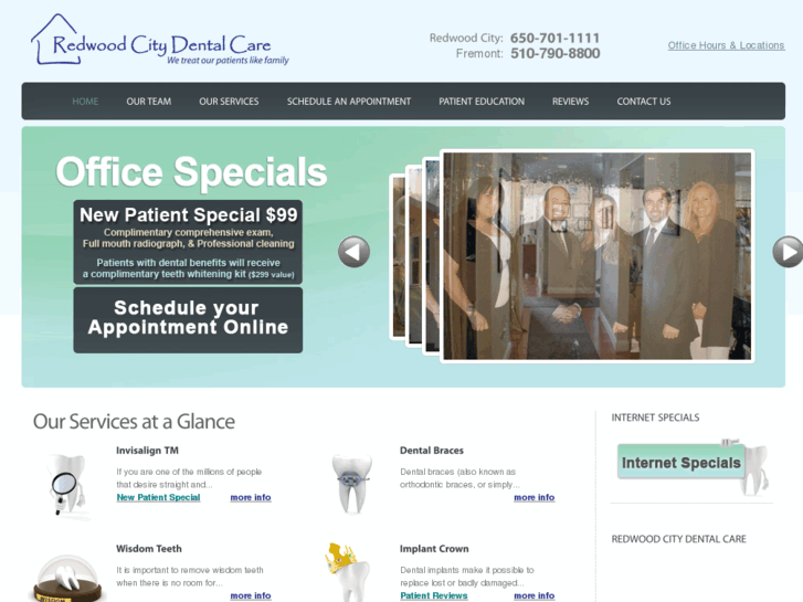 www.redwoodcitydental.com