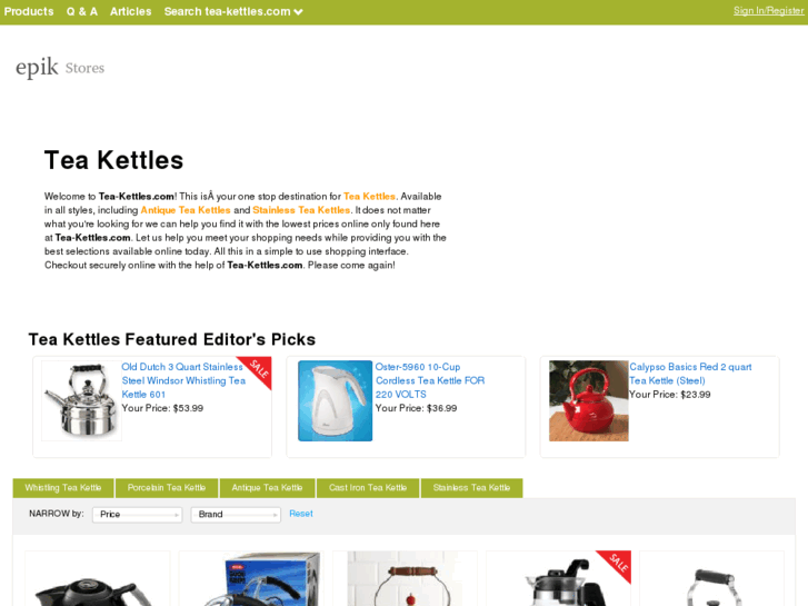 www.tea-kettles.com