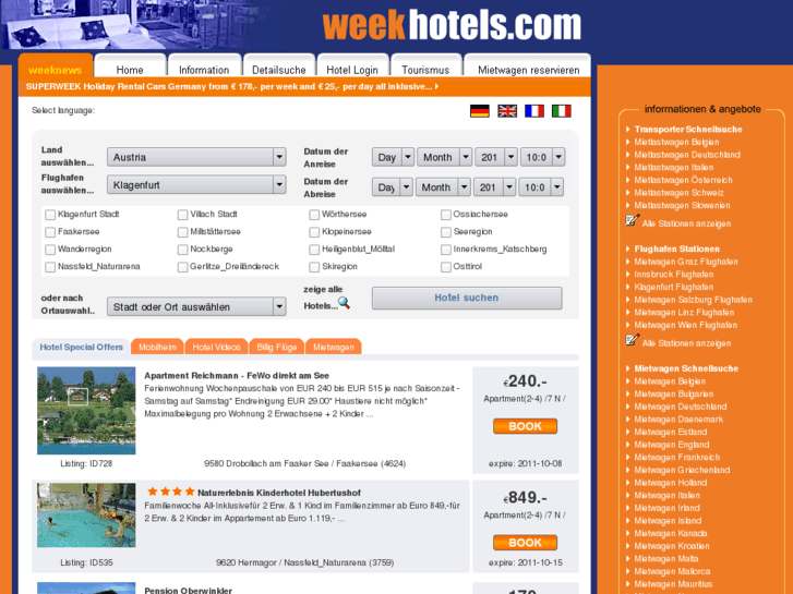 www.weekhotels.com