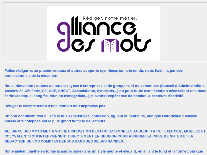 www.alliancedesmots.com