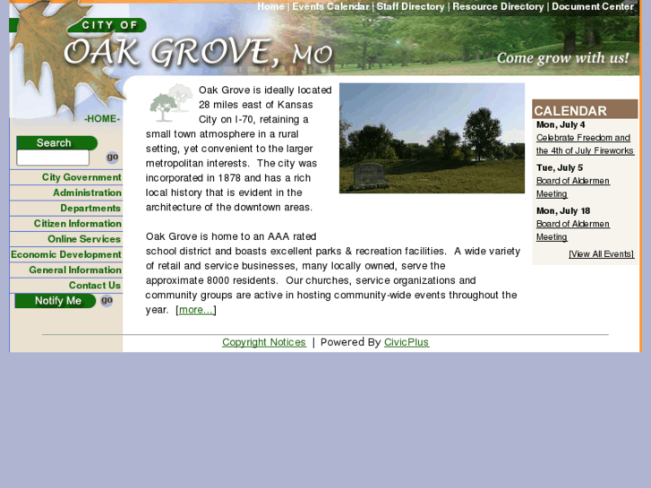 www.cityofoakgrove.com