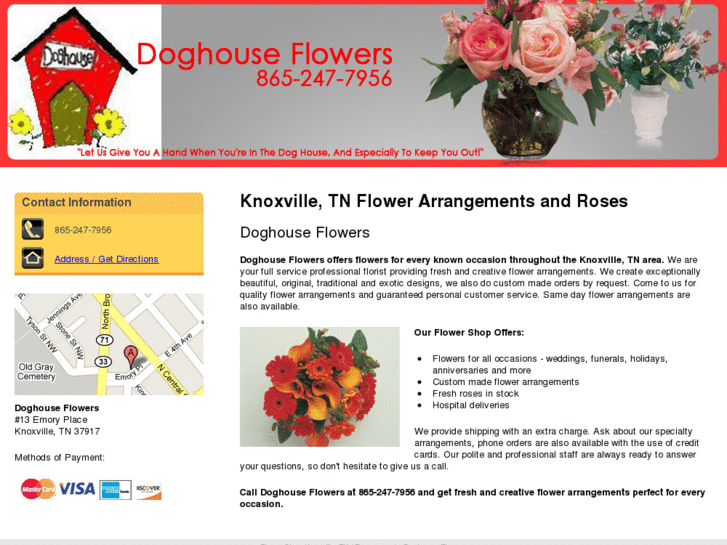 www.doghouseflowersknoxville.com