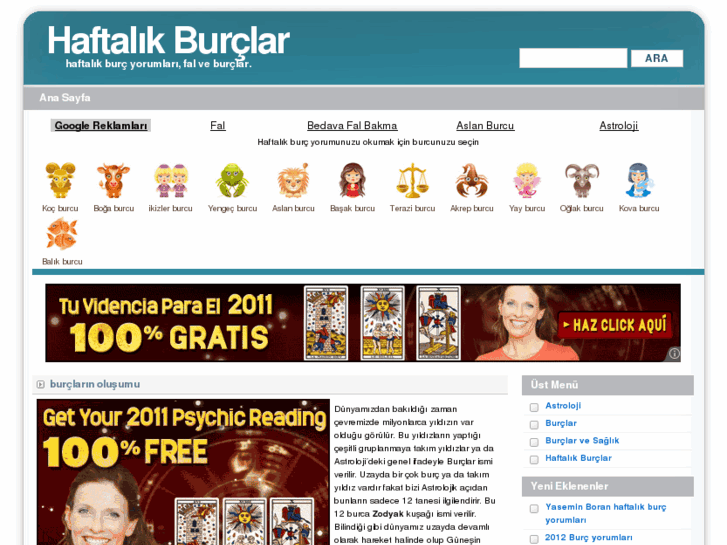 www.haftalikburclar.com