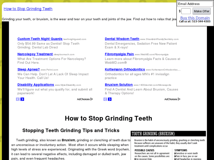 www.howtostopgrindingteeth.com