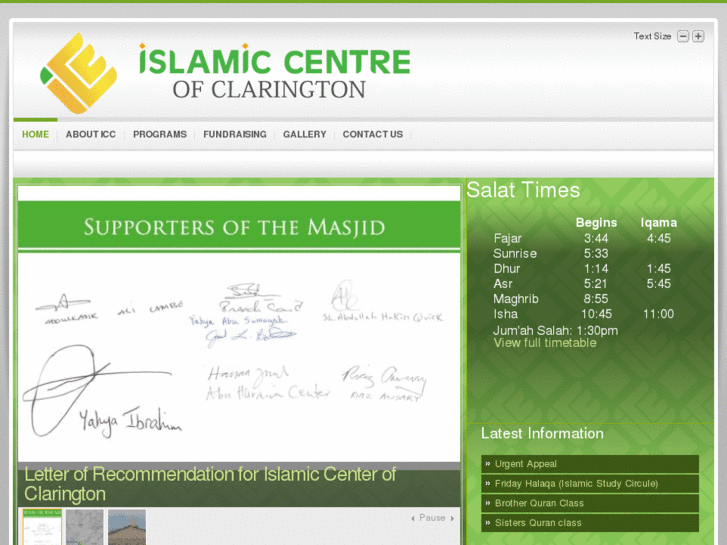 www.islamiccentreofclarington.org