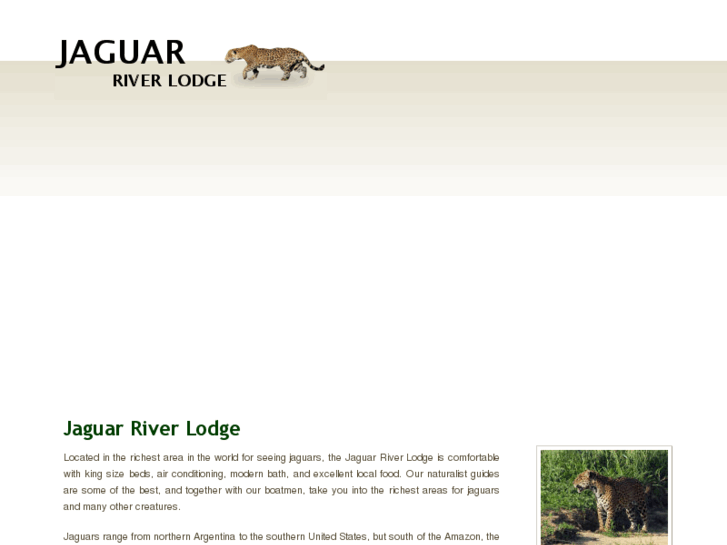 www.jaguarriverlodge.com