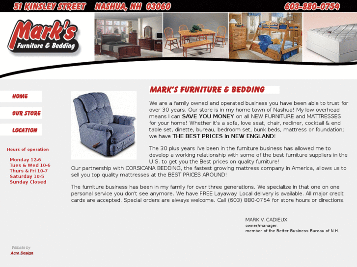 www.marksfurnitureandbedding.com