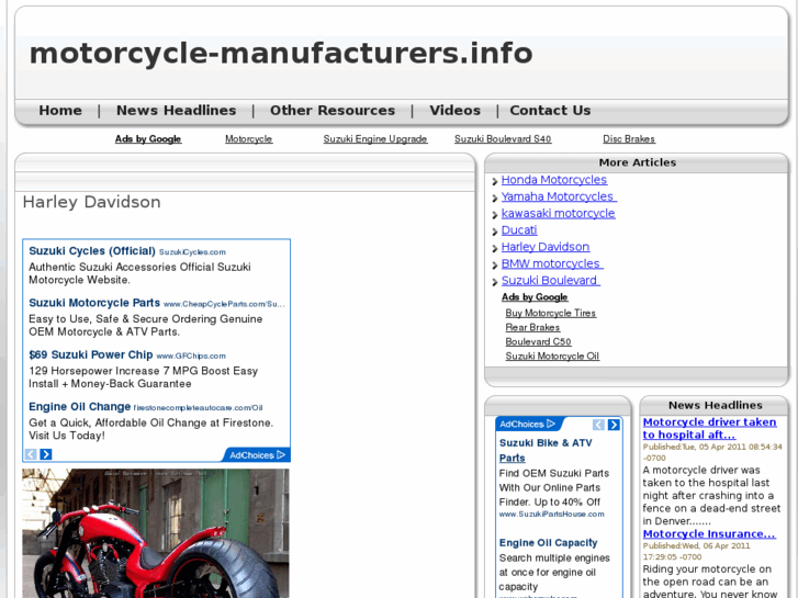 www.motorcycle-manufacturers.info