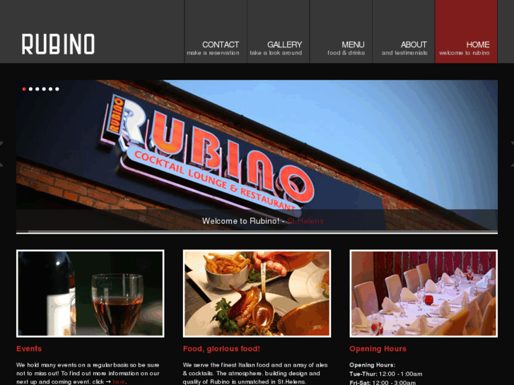 www.rubinorestaurant.com