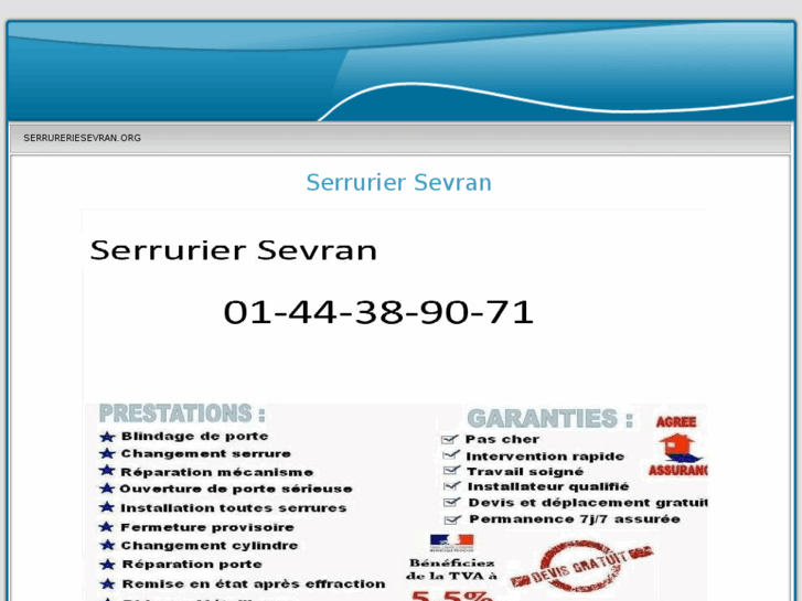 www.serrureriesevran.org