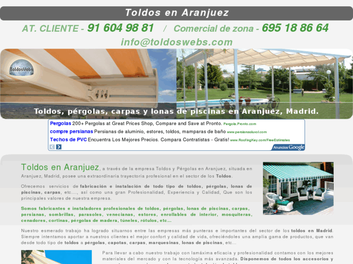 www.toldos-aranjuez.net