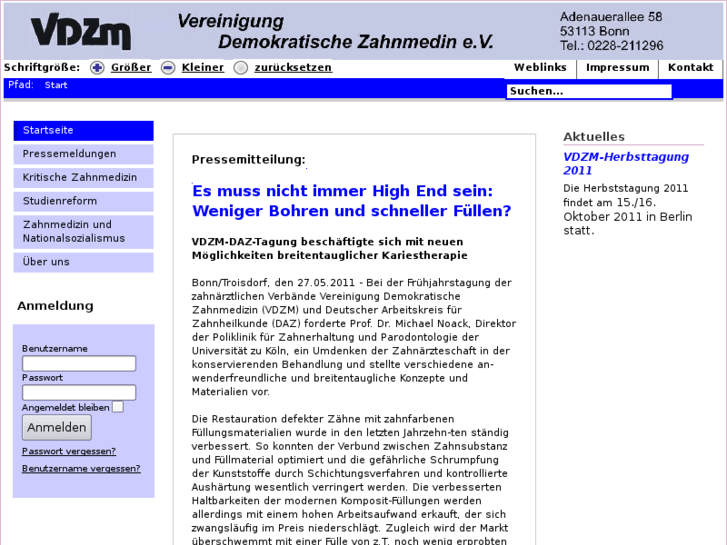 www.vdzm.de