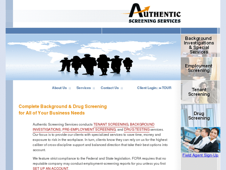 www.authenticscreening.com