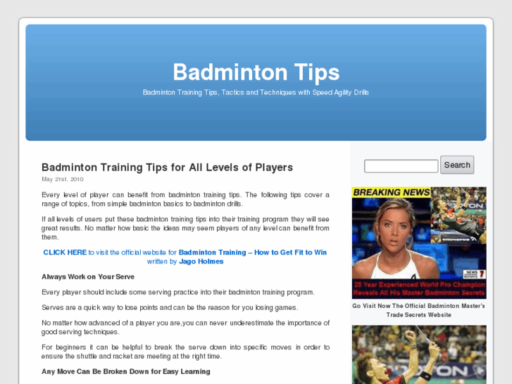 www.badmintontips.net