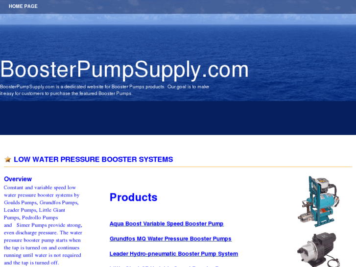 www.boosterpumpsupply.com