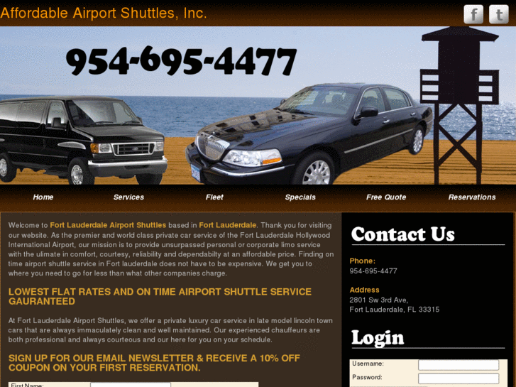 www.fortlauderdaleairportshuttles.net