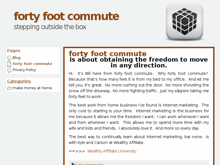 www.fortyfootcommute.com