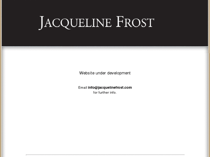 www.jacquelinefrost.com