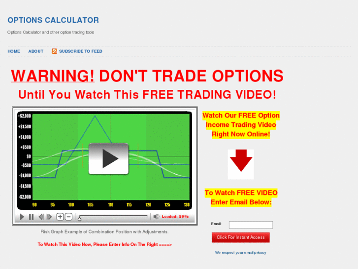 www.optionscalculator.org