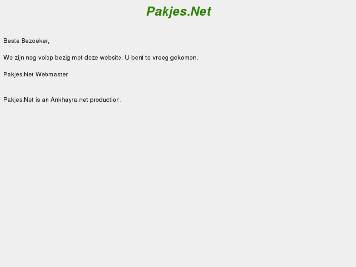 www.pakjes.com