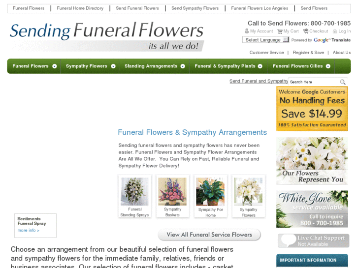 www.sendingfuneralflowers.com