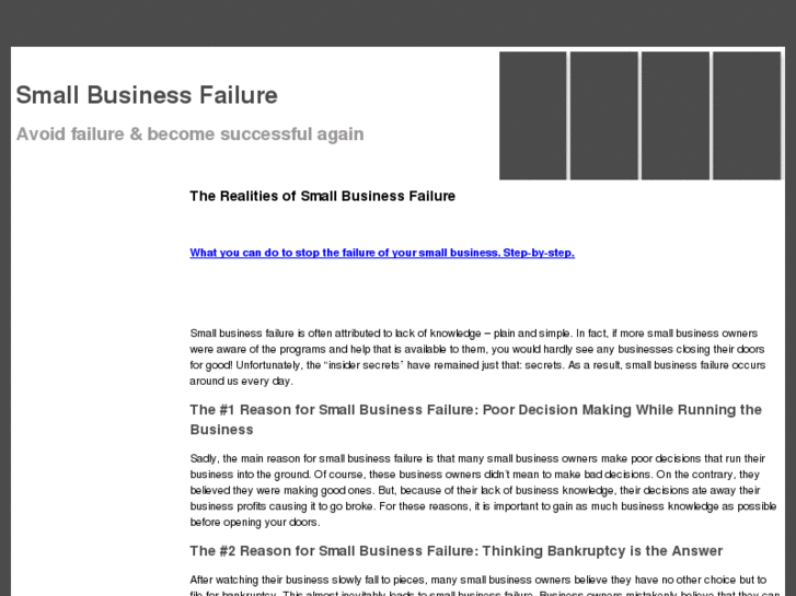 www.smallbusinessfailure.com