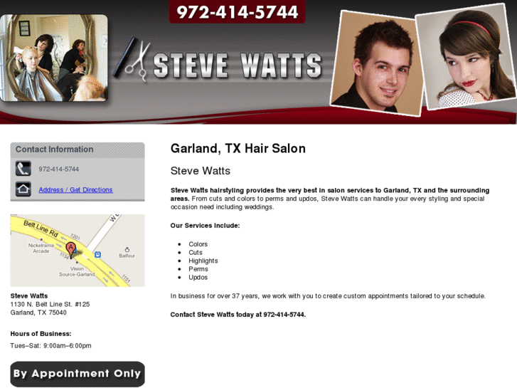 www.stevewattshairstylist.com