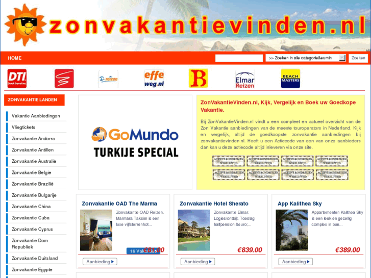 www.zonvakantievinden.nl