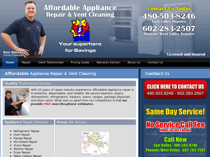 www.affordableappliancerepair.net