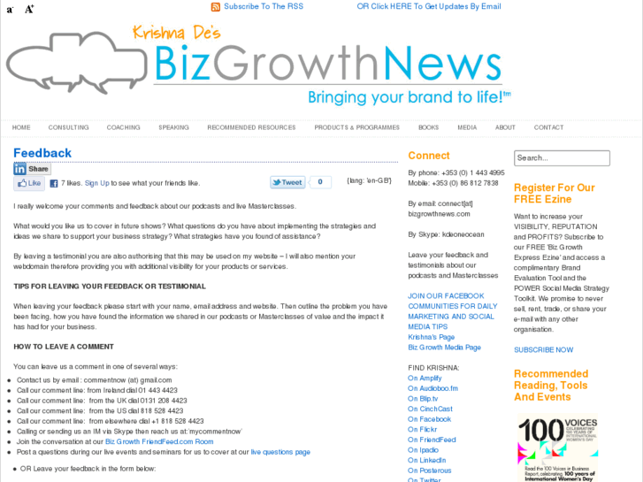 www.bizgrowthfeedback.com