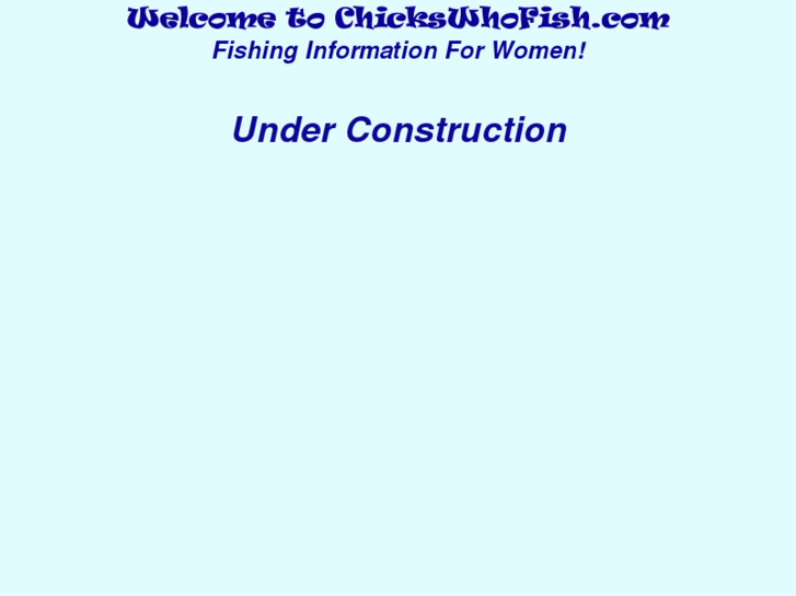 www.chickswhofish.com