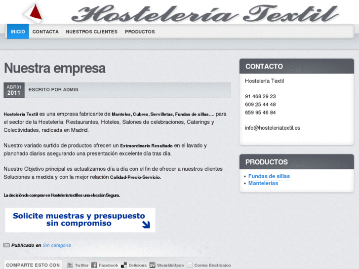 www.hosteleriatextil.es