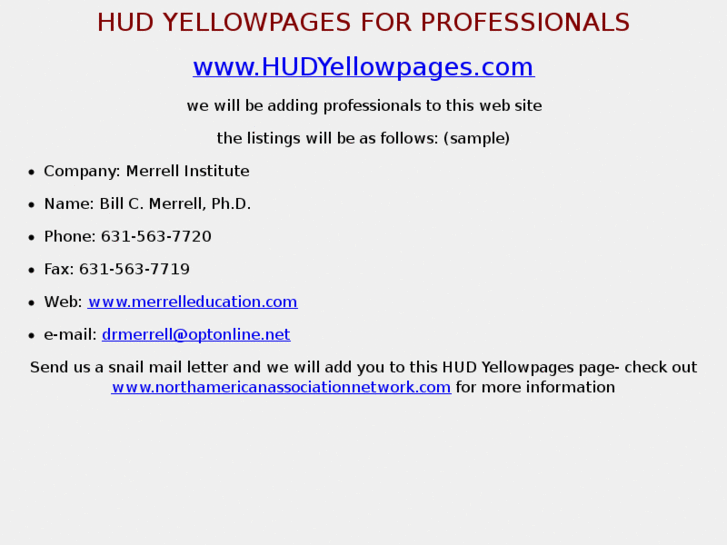 www.hudyellowpages.com