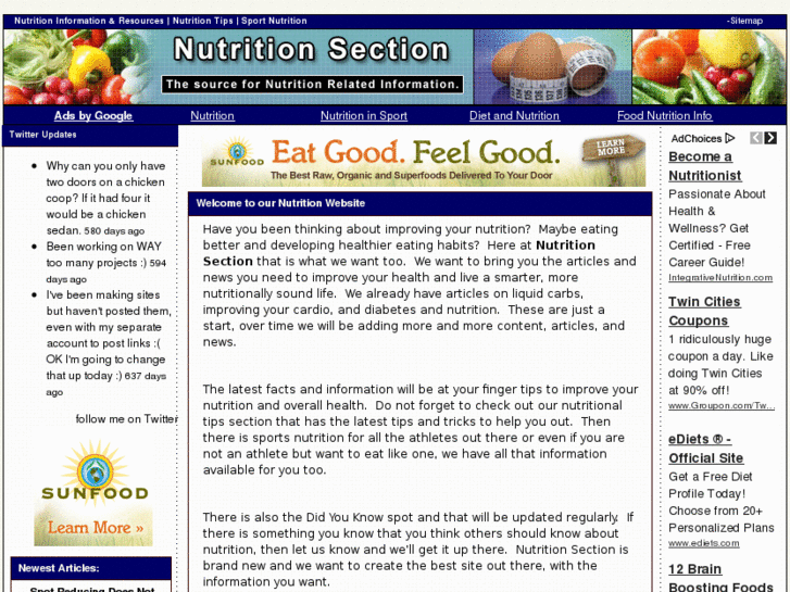 www.nutritionsection.com