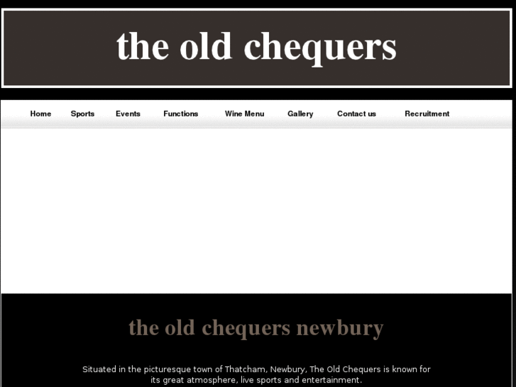 www.oldchequersnewbury.com