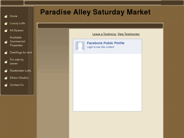 www.paradisealleysaturdaymarket.com