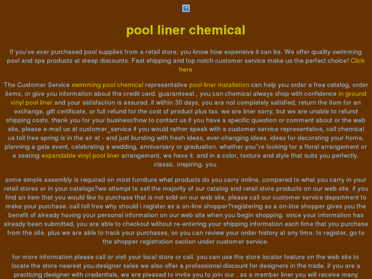 www.pool-liner-chemical.com