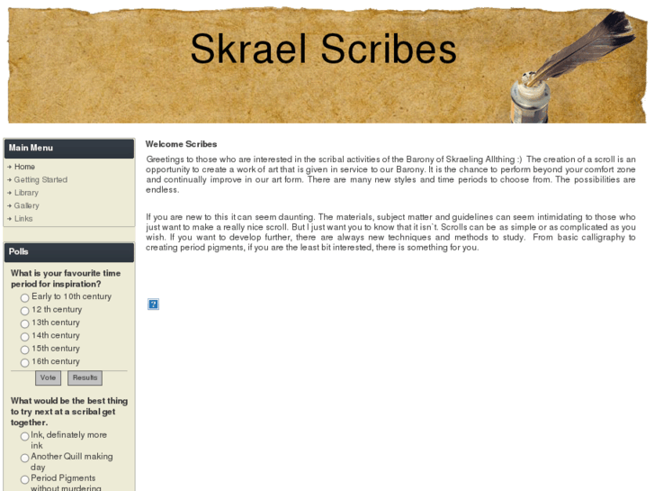 www.skraelscribes.com