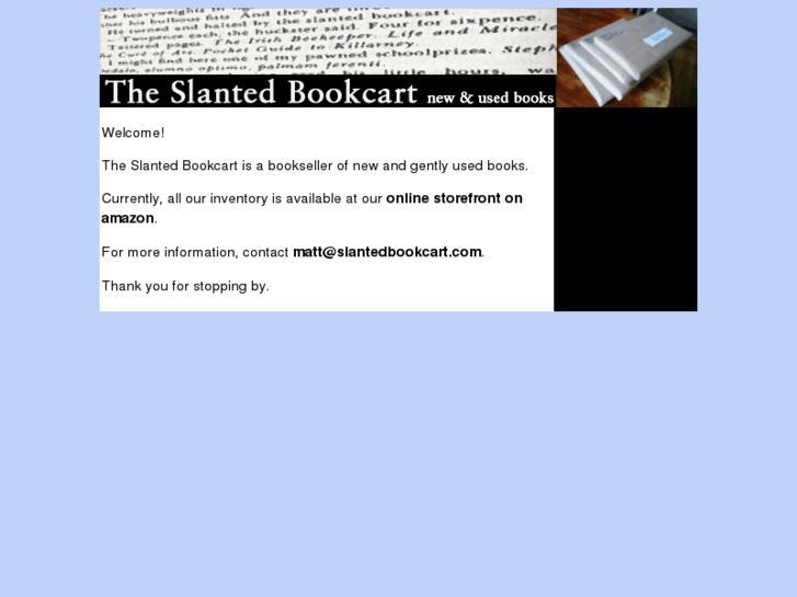 www.slantedbookcart.com