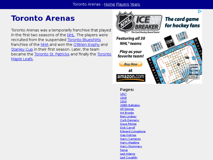 www.torontoarenas.com