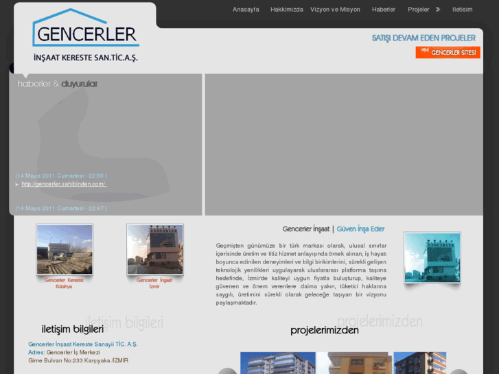 www.gencerlerinsaat.net