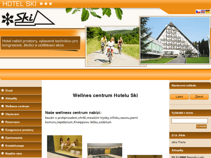 www.hotelski.cz