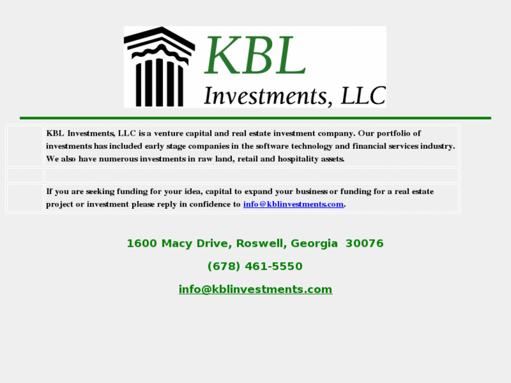 www.kblinvestments.com