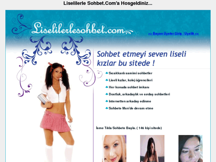 www.liselilerlesohbet.com