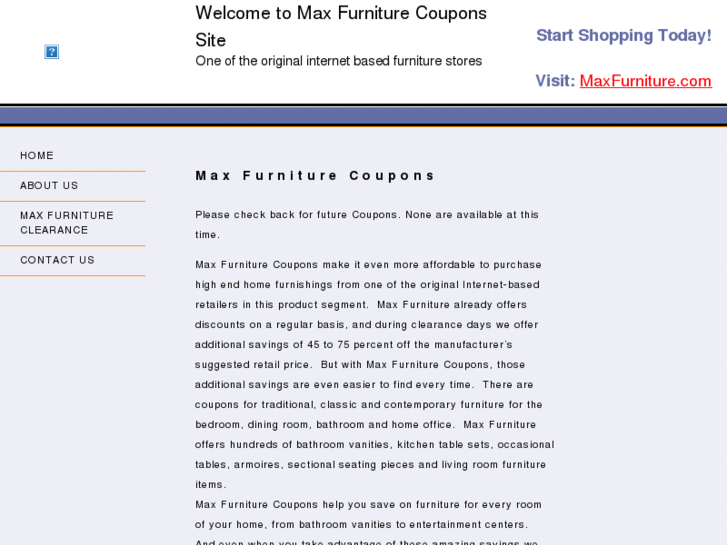 www.maxfurniturecoupons.com