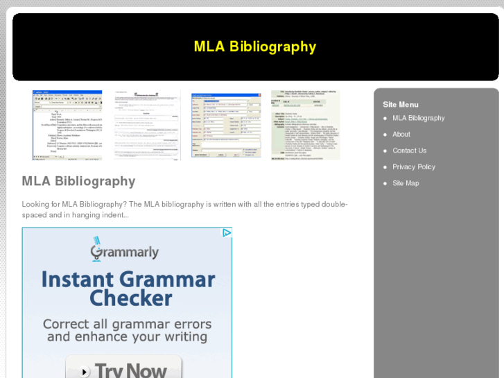 www.mlabibliography.net
