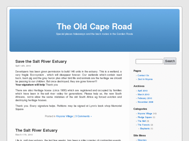 www.oldcaperoad.com